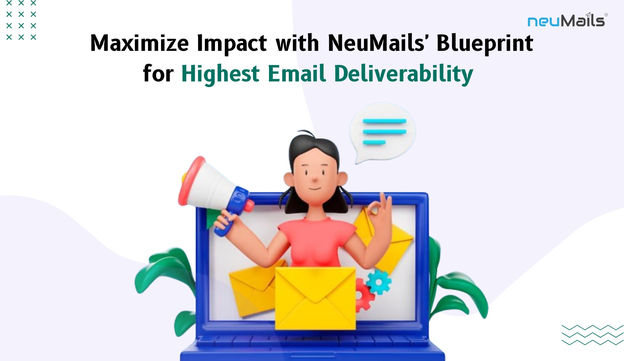 high email deliverability with neumails